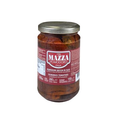 Pomidorai džiovinti saulėje aliejuje MAZZA, 280 g / 150 g